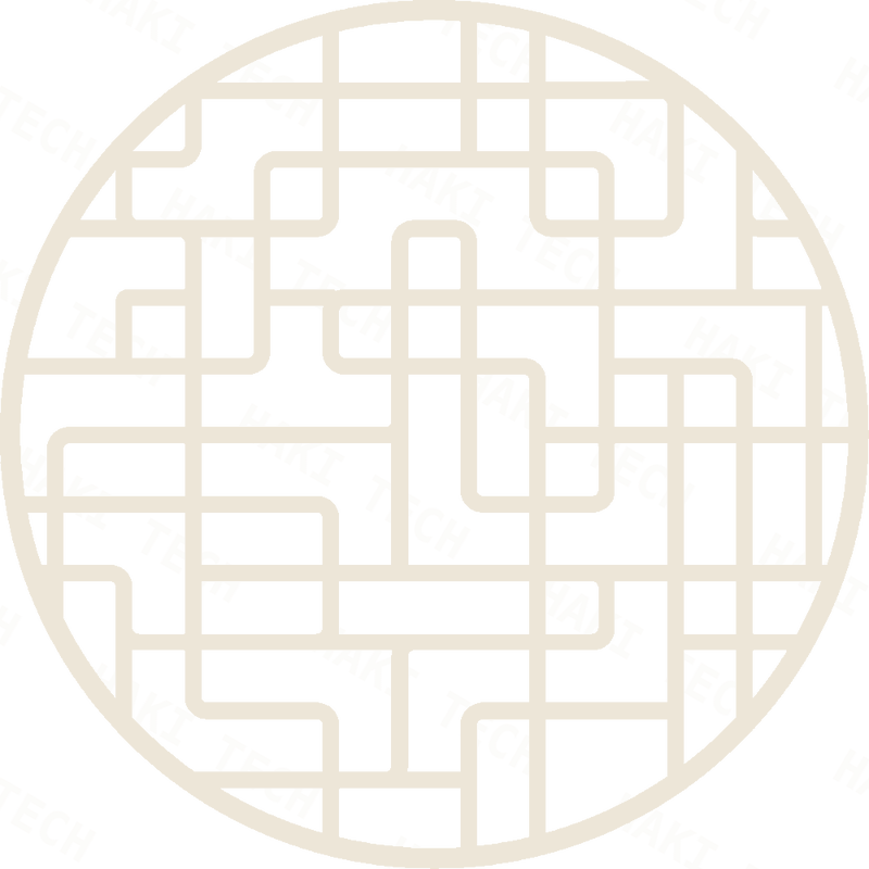 Circuit Maze laser-cut coaster design