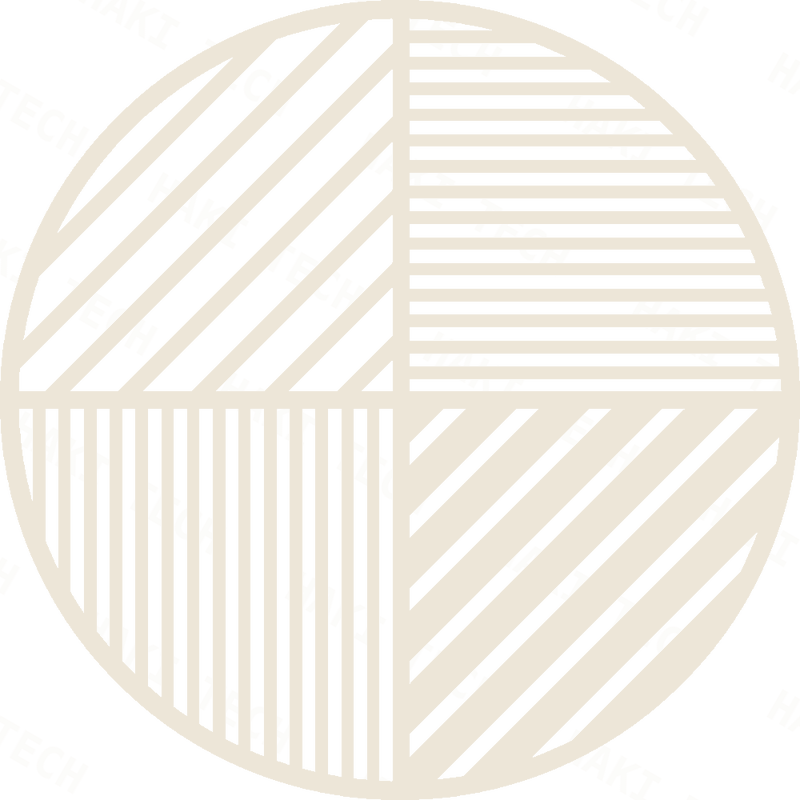 Quarter Stripe laser-cut coaster design