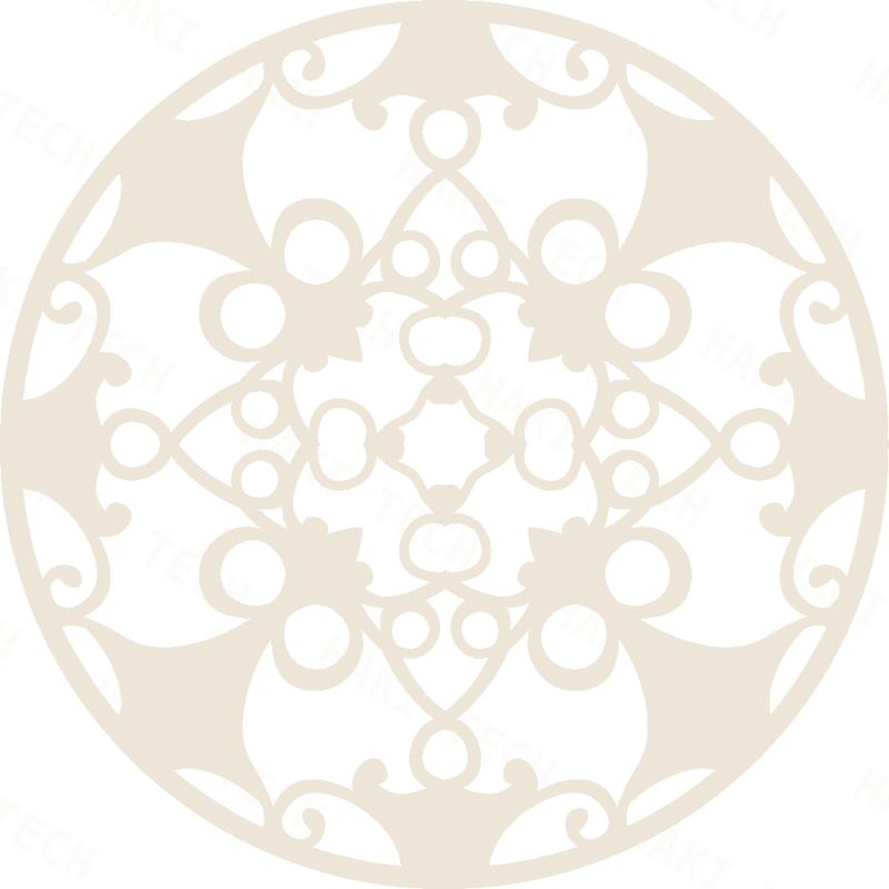 Berry Vine laser-cut coaster design
