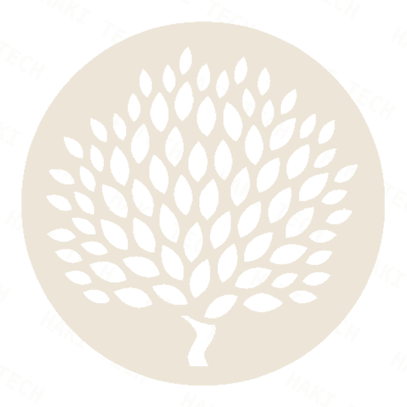 Orchard Canopy laser-cut coaster design