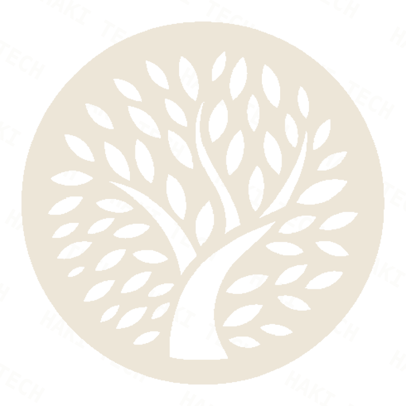 Windswept Bough laser-cut coaster design
