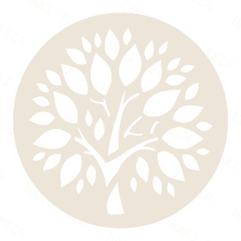 Garden Sapling laser-cut coaster design