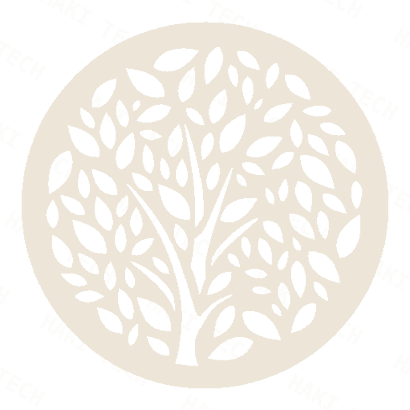 Summer Thicket laser-cut coaster design