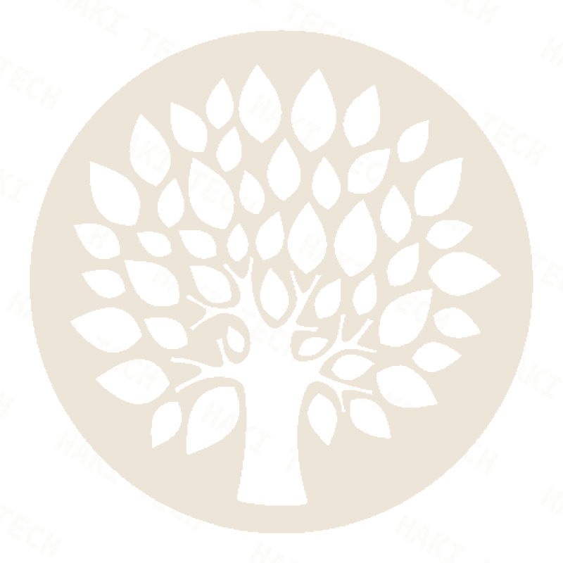 Family Oak laser-cut coaster design
